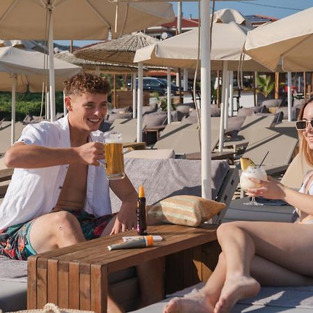 Hotel Agni On The Beach Sarti Bagian luar foto
