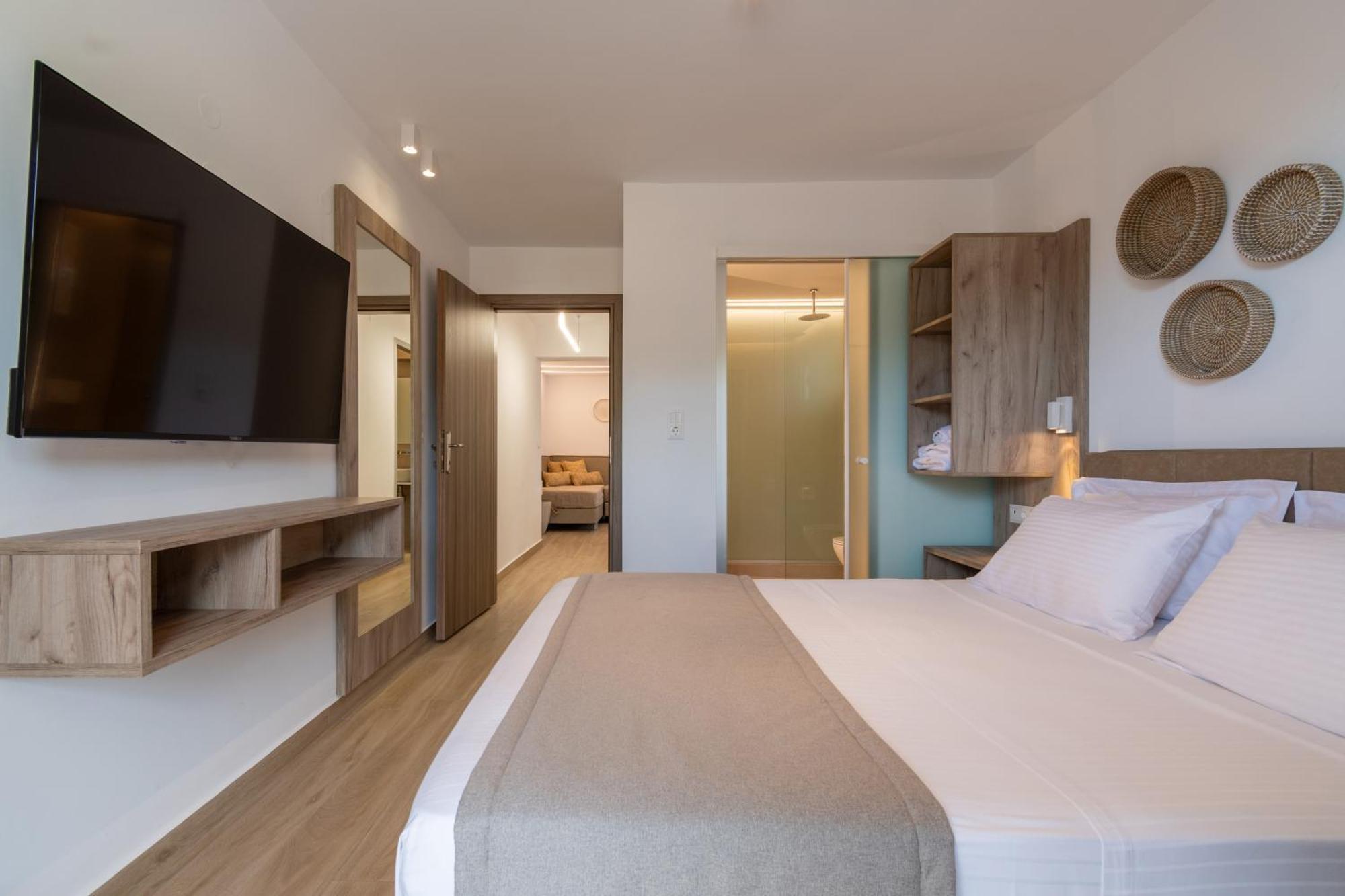 Hotel Agni On The Beach Sarti Bagian luar foto